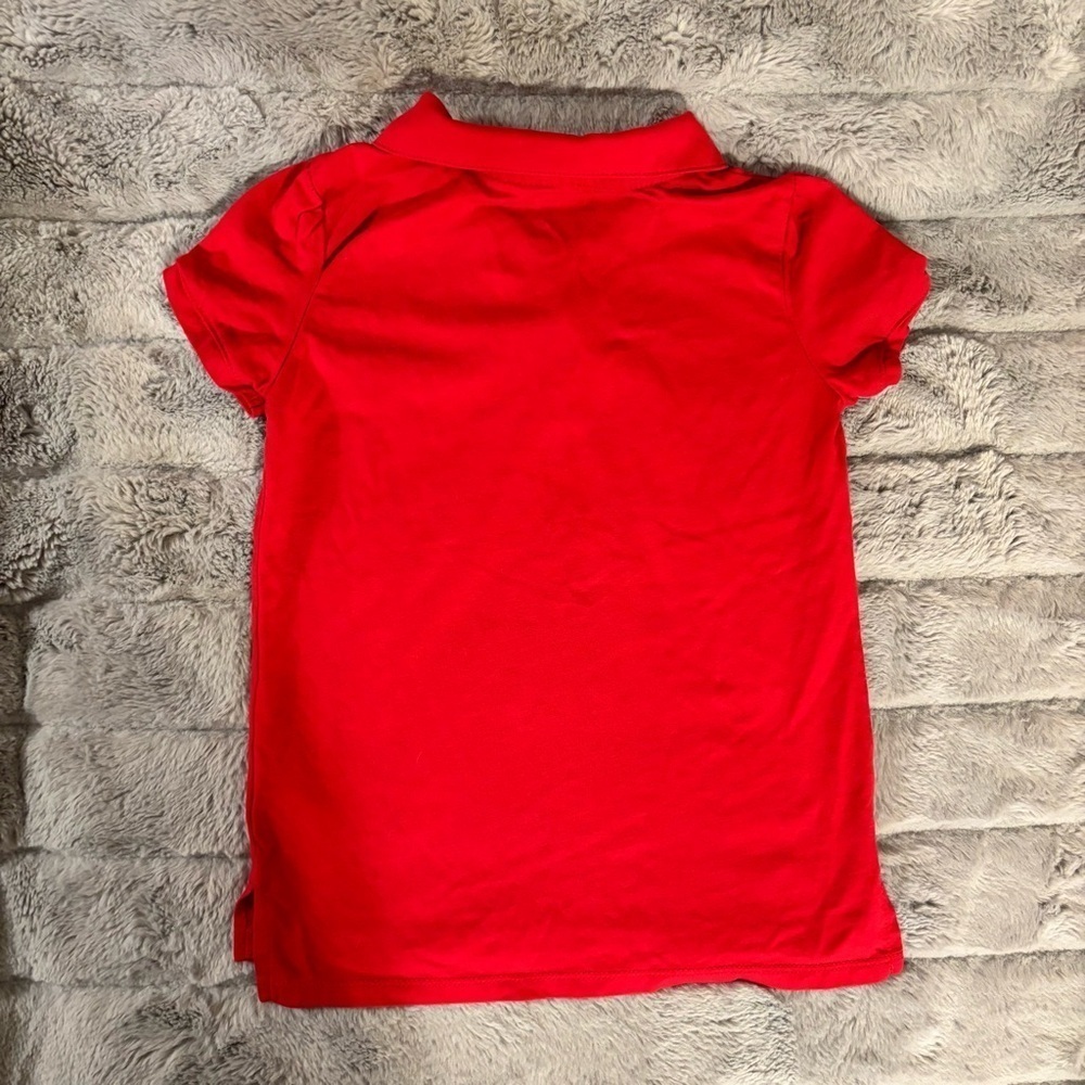 5T Osh Kosh B’Gosh Red Polo Shirt, Unisex - Picture 4 of 4